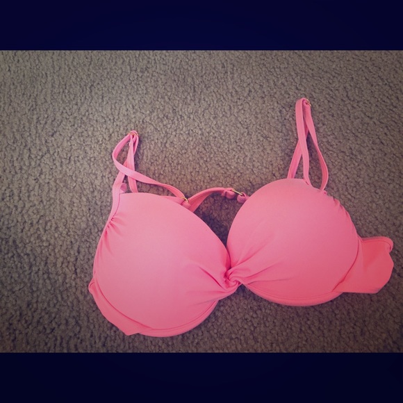 pink push-up bikini top - Picture 1 of 3
